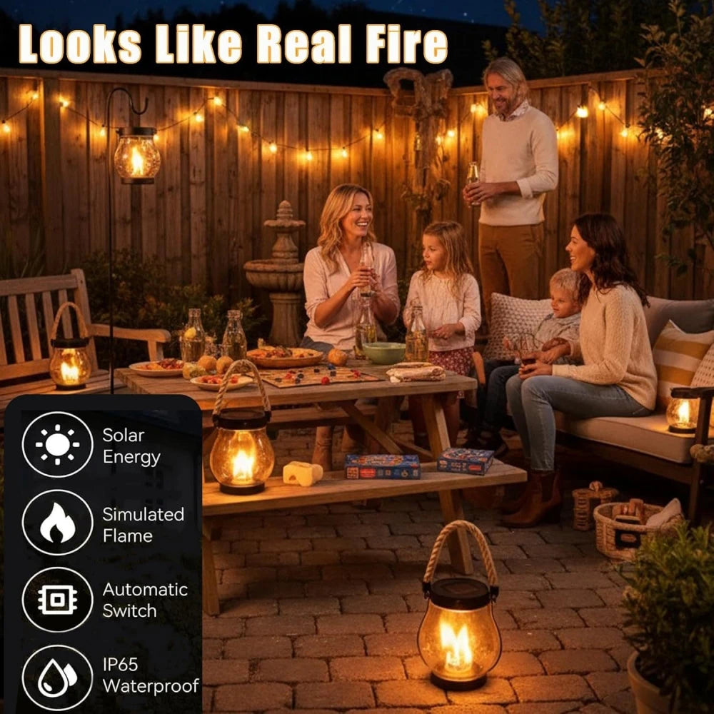 AuraNest™ Solar Lantern