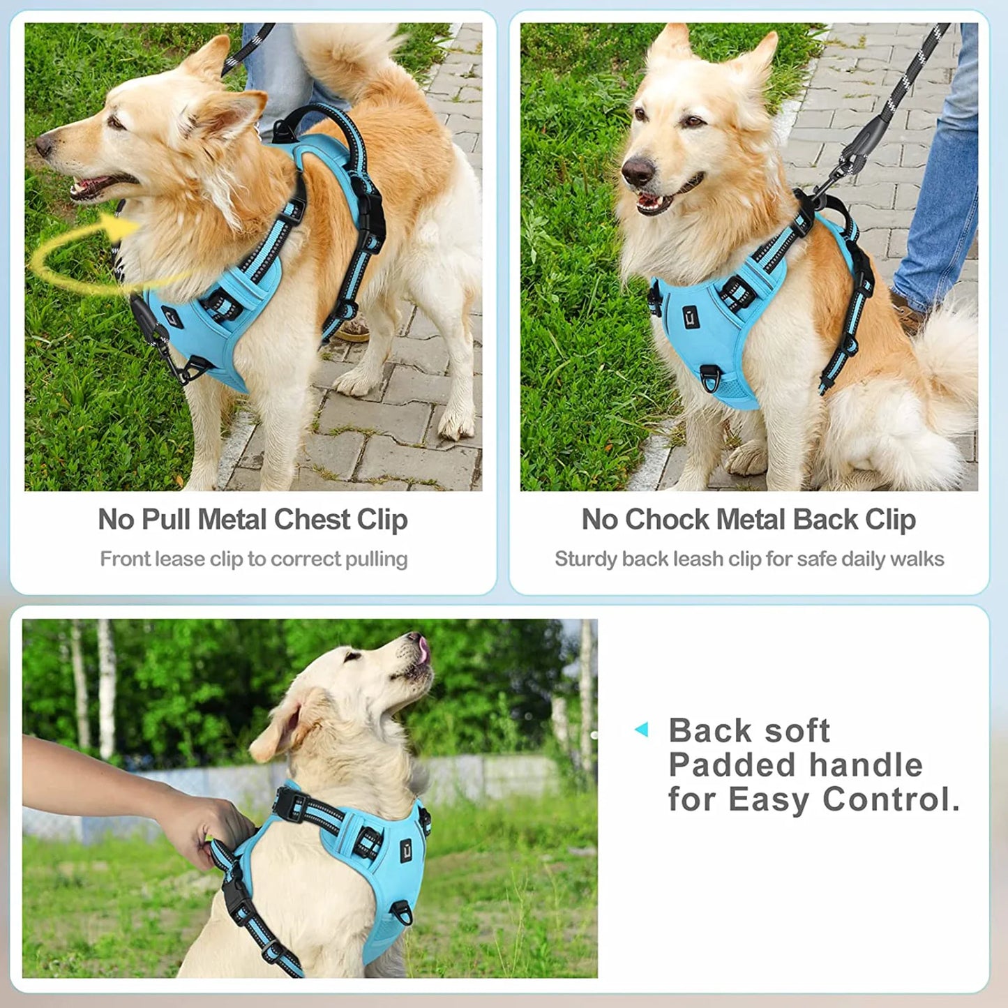 WalkEase™ No-Pull Dog Harness – Comfort & Control
