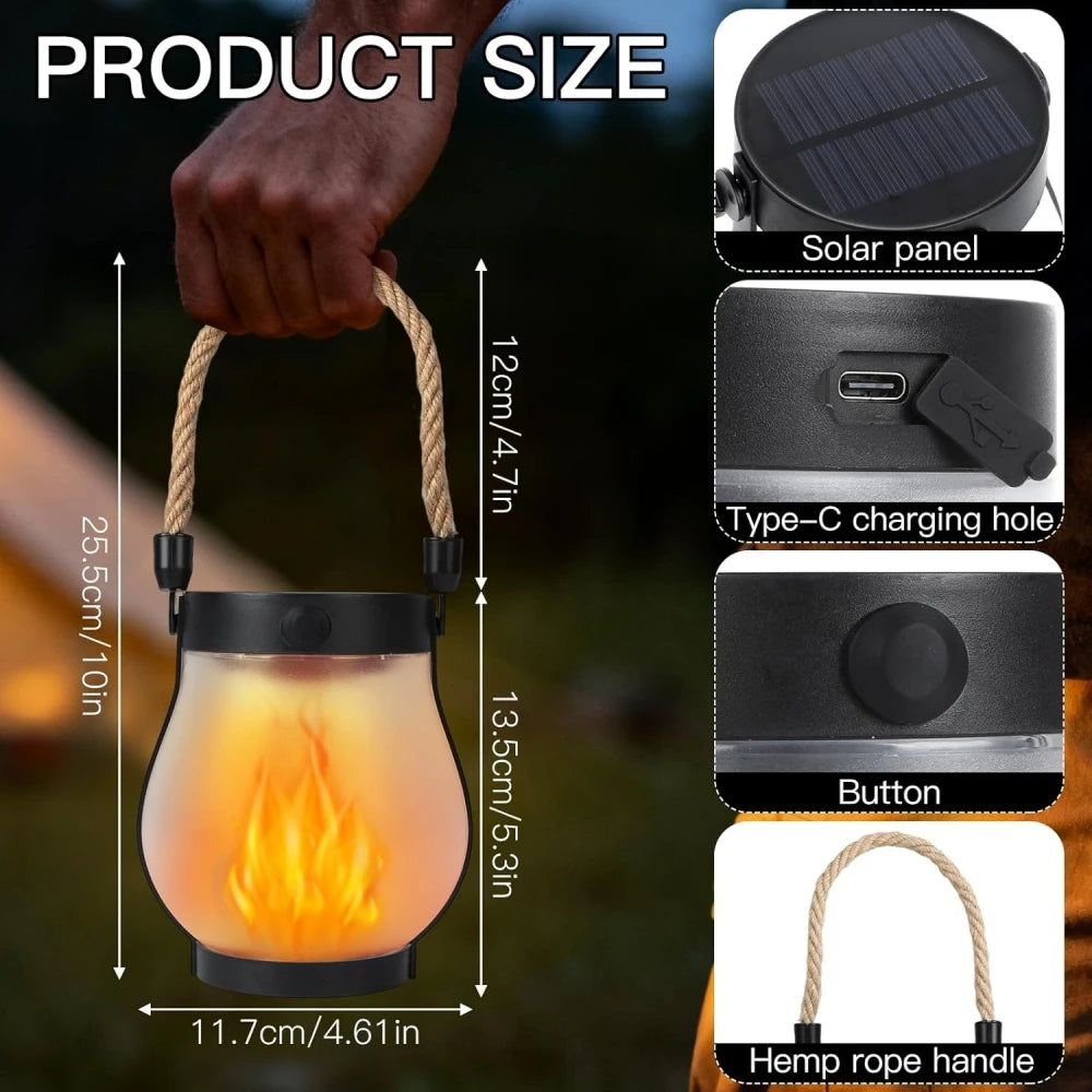 AuraNest™ Solar Lantern