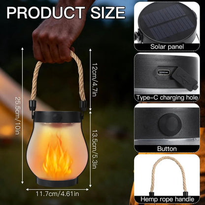 AuraNest™ Solar Lantern