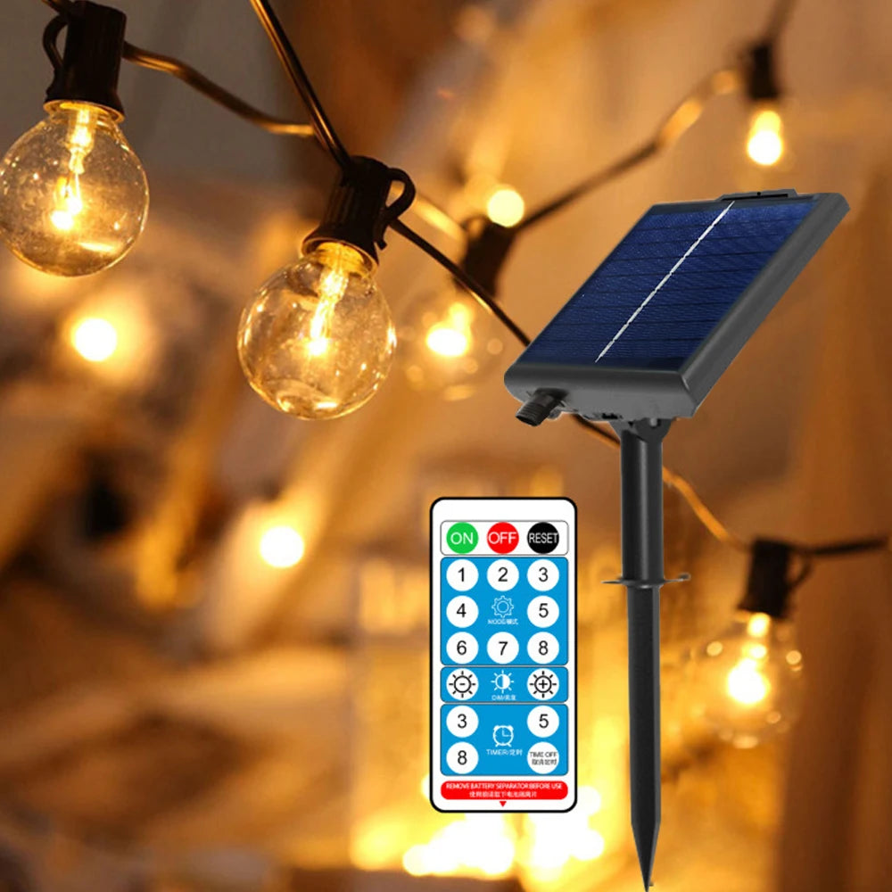 Lumièra™ Solar Patio Lights